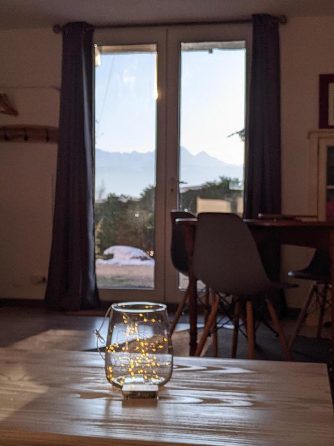 Appartement De Plain-Pied En Montagne Avec Vue Merveilleuse Sur Le Massif De Belledonne Saint Bernard du Touvet Eksteriør bilde